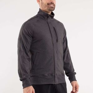Gray Men's Kung Fu Lululemon Jacket